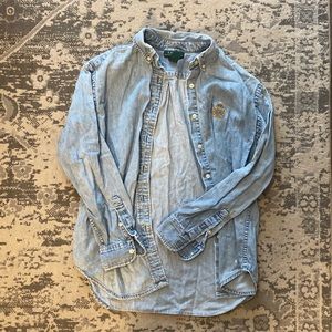 Vintage Ralph Lauren denim button down
